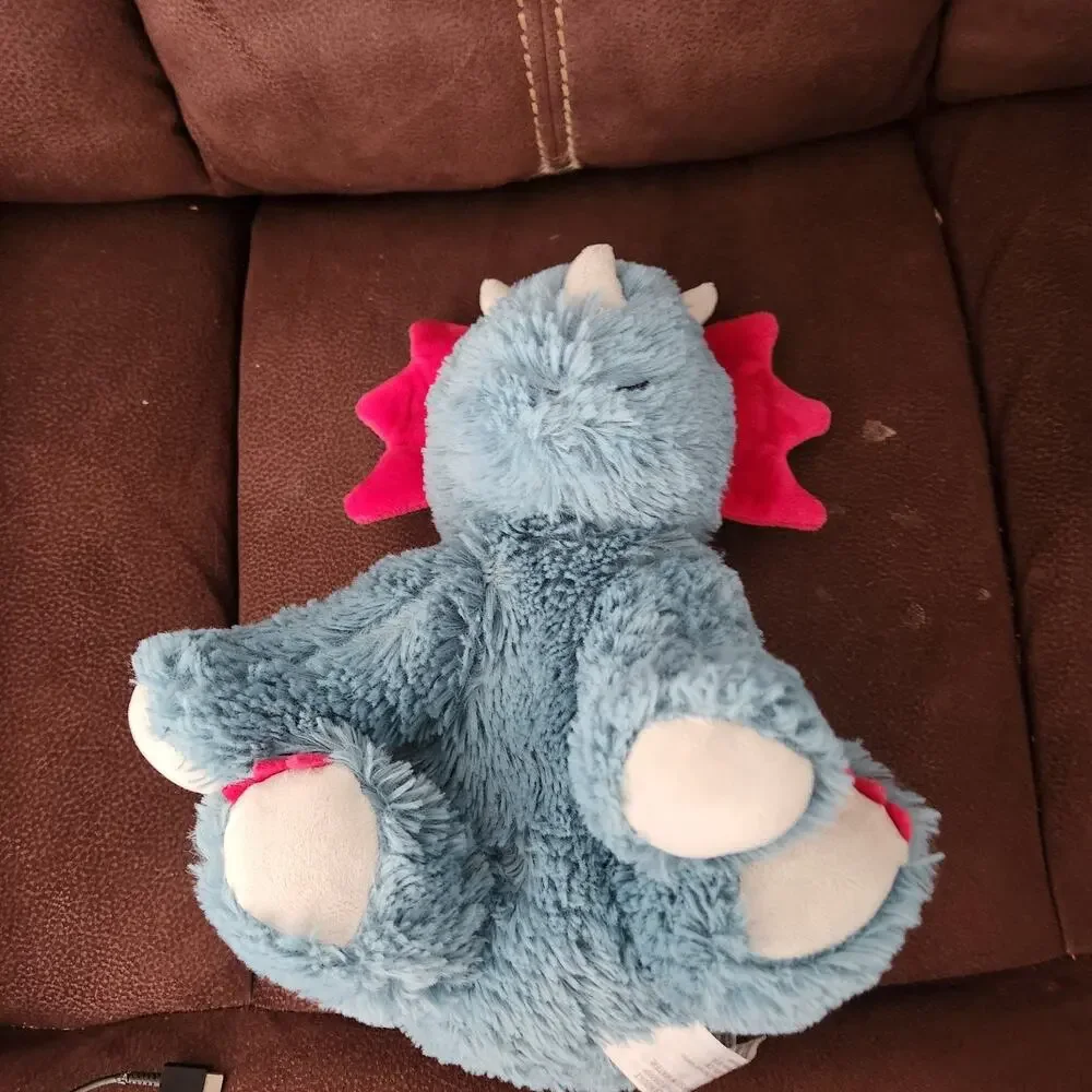Warmies Triceratops Microwaveable Stuffed Animal Sensory Lavender Cooling Warm